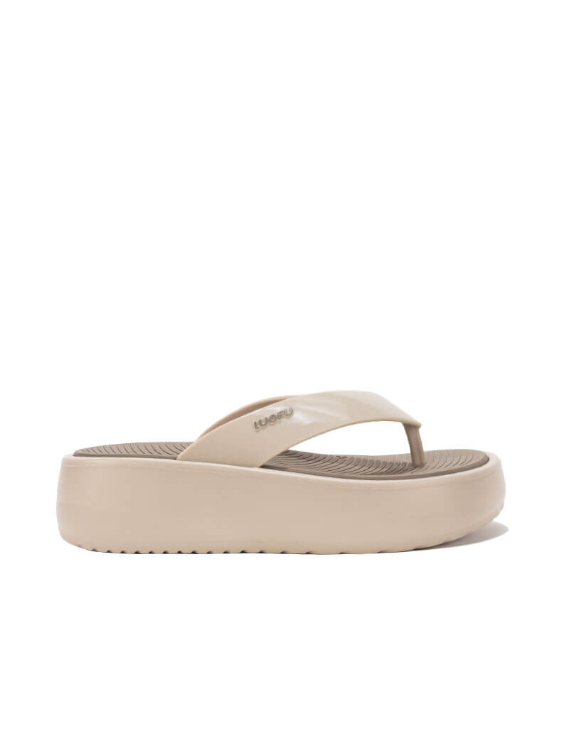 Mules de plage à plateforme